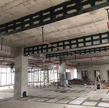 江津雙福廣場（chǎng）建築加固應用（碳纖維布）